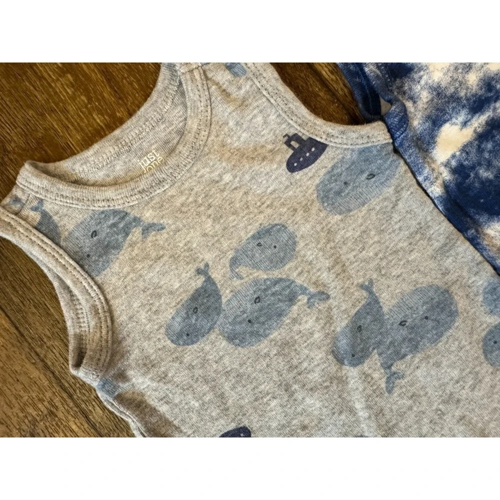 Carters Baby Boy Rompers 3 Months Outfit Clothes Summer Lot Sleeveless Bodysuits